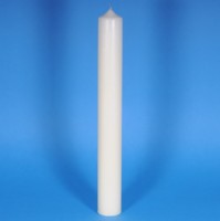 70mm x 600mm Ivory Church Candle