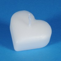 Small Heart Floating Candle