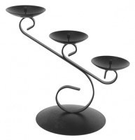 Ambiances Triple Spiked Candleholder
