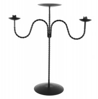 Double Dinner Candle Flower Stand