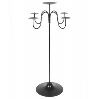 Four pillar candle flower stand tall