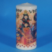 Christmas Morning Pillar Candle