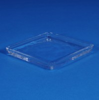 Square Glass Plate Candleholder