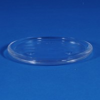 Round Glass Plate Candleholder