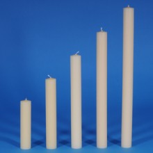 1⅜" diameter Church Altar Candles