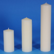 2¾" diameter Church Altar Candles