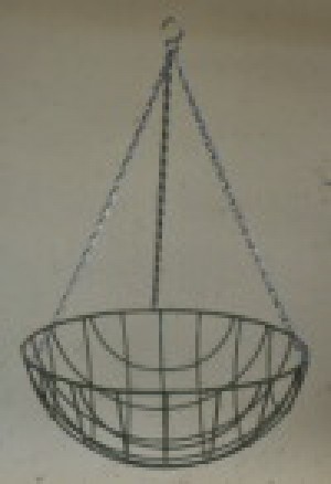10" (25cm) diameter Hanging Basket