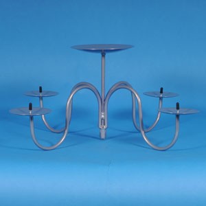 Four pillar candle flower stand