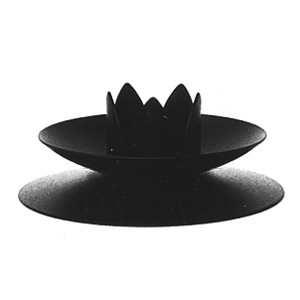 1.25" (32mm) Petal Candleholder in saucer