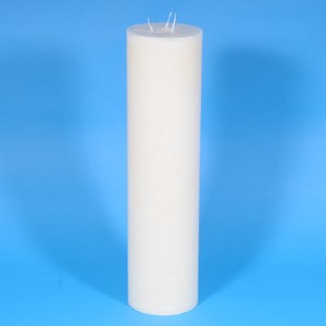 150mm x 600mm Rustic Multiwick Candle Ivory